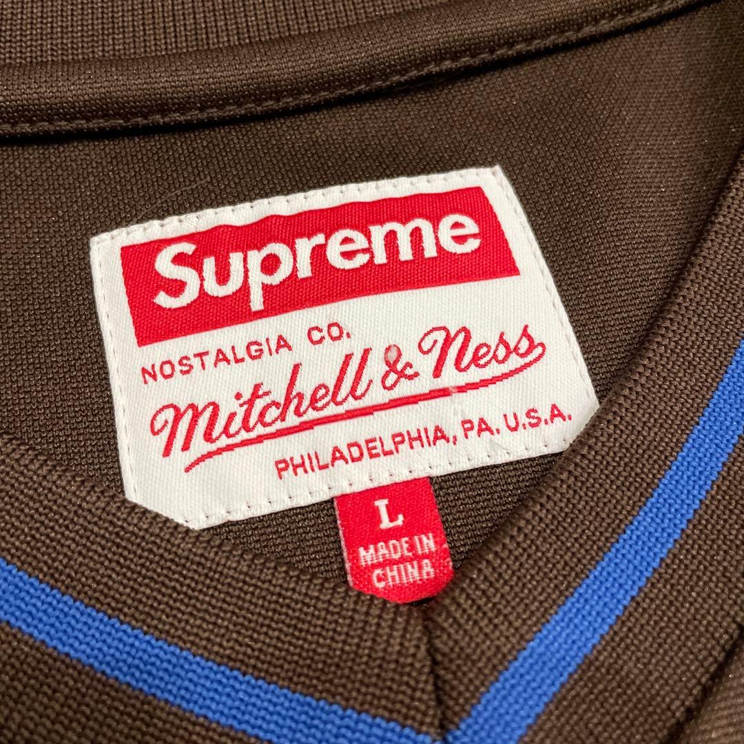 トップス Supreme x Mitchell & Ness Brown