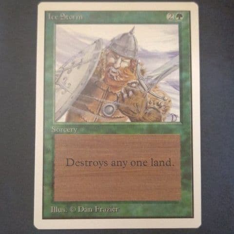 MTG　Ice Storm　２ED　英語　1枚