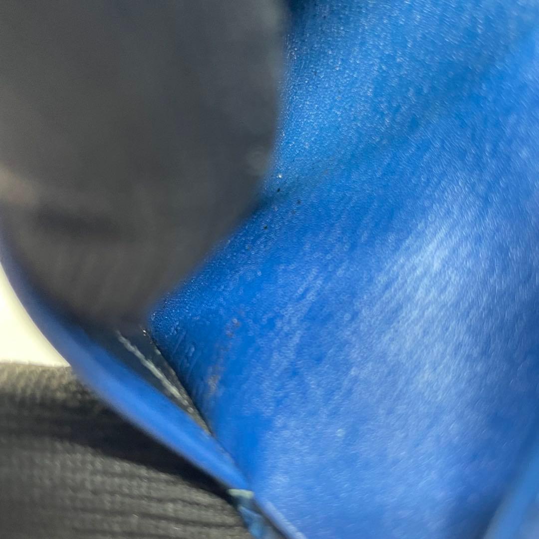 2959 ルイヴィトン エピ ブルー 三つ折り財布 エリーズ