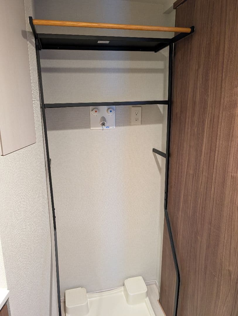 山崎実業 ランドリーシェルフ Yamazaki Tower ブラック