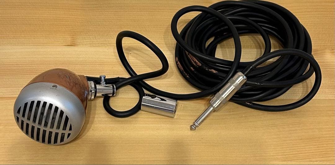 90s SHURE 520D GREEN BULLET 99S556ハープマイク