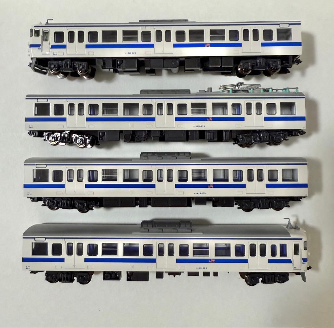 KATO 10-1539 415系100番代九州色4両増結セット
