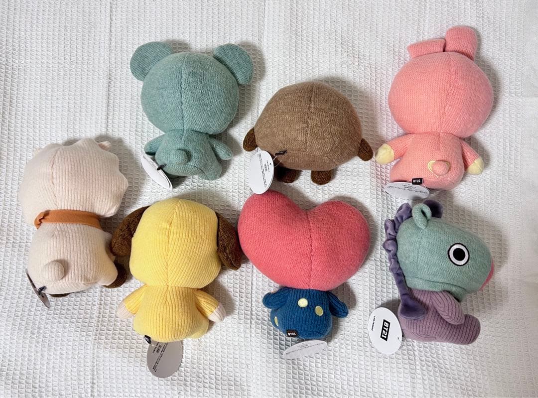 【BT21】ニット プラッシュ ぬいぐるみ