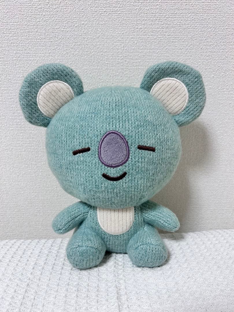 【BT21】ニット プラッシュ ぬいぐるみ