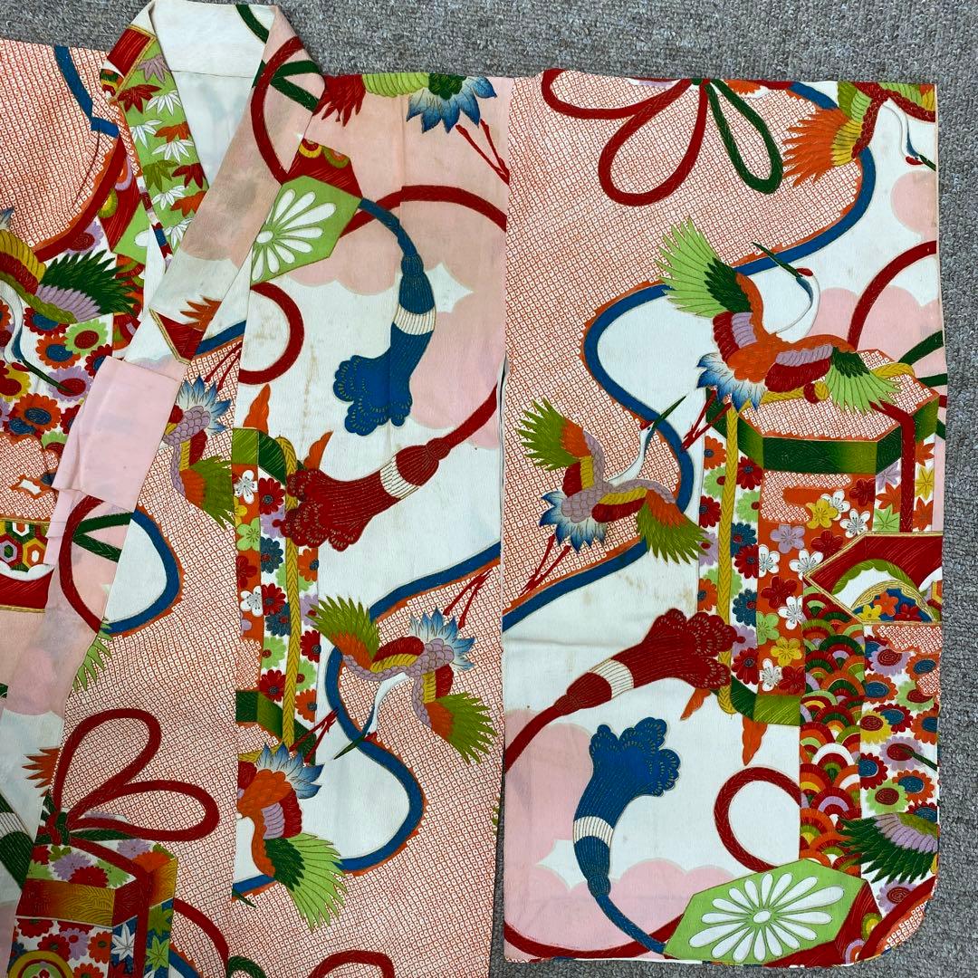 508ag75着物のみ,501ag94着物&袴◎七五三 女の子 アンティーク