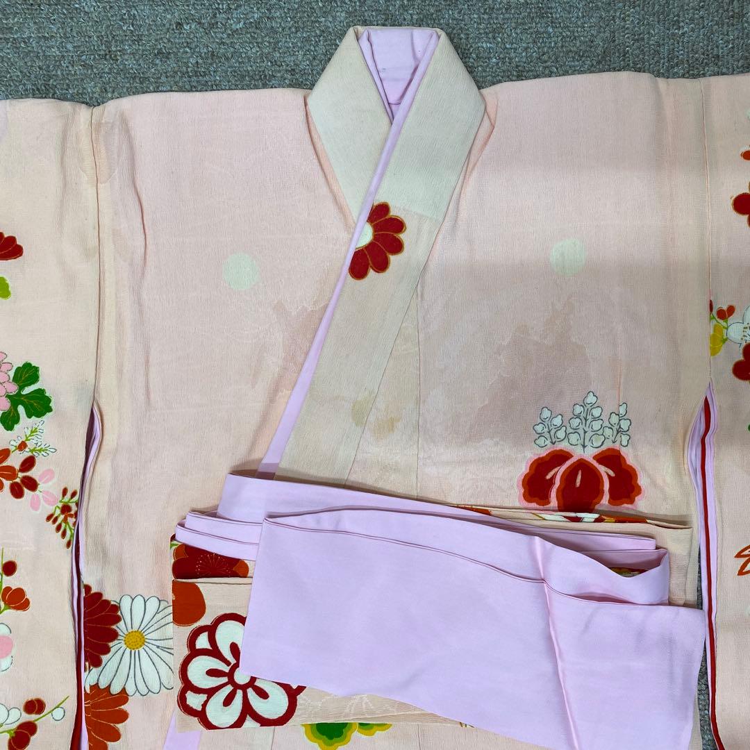 508ag75着物のみ,501ag94着物&袴◎七五三 女の子 アンティーク