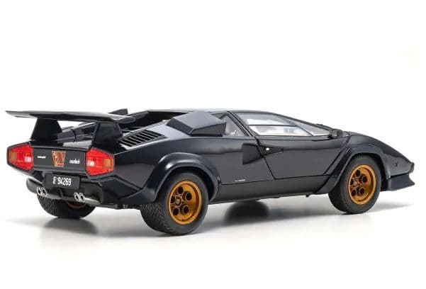 専用品≫美品　京商カウンタック　ウォルターウルフ　ダークブルー　1/18