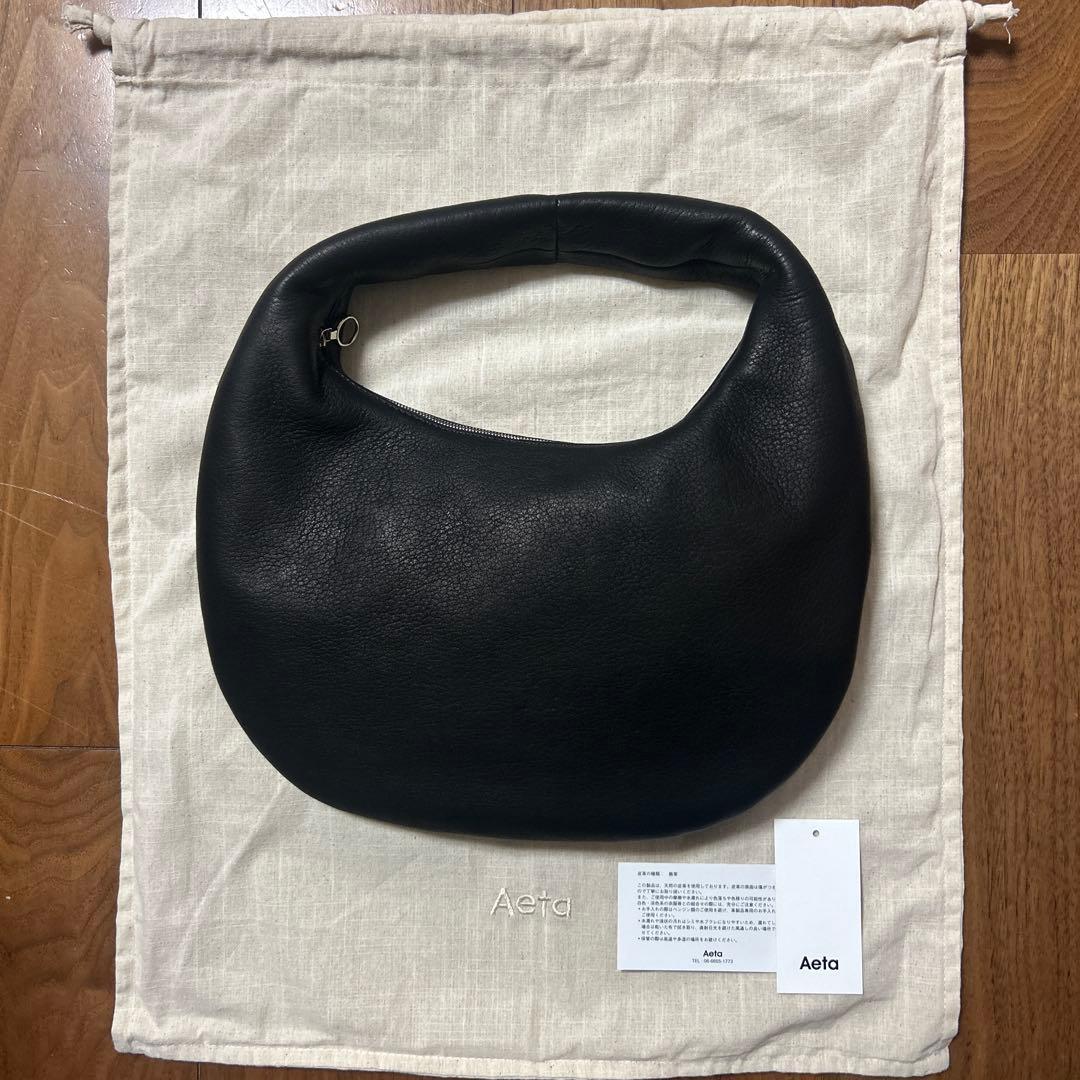 未使用 Aeta ディアレザーワンショルダーバッグ M