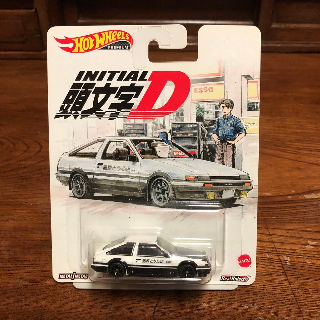 頭文字D 新装版全巻購入特典 ホットウィール　AE86トレノ　新品未開封