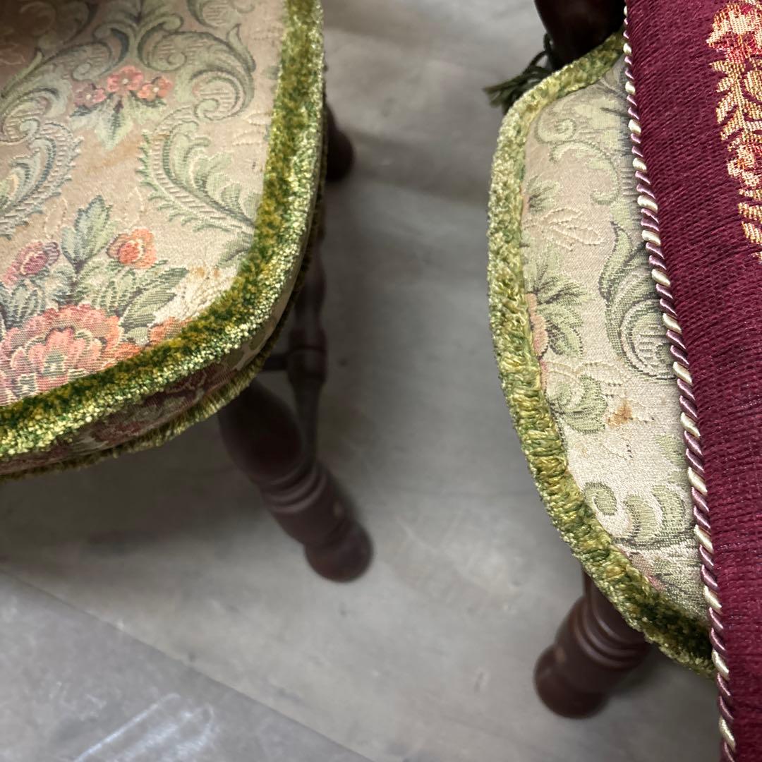 WINDS 太平　アンティークチェア　ローチェア　ウィンザーチェア　2脚　最安値