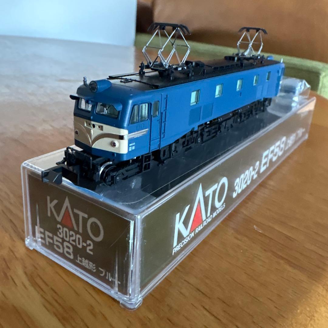 【新同】KATO 3020-2 EF58 上越形ブルー付属品未使用未開封⑤