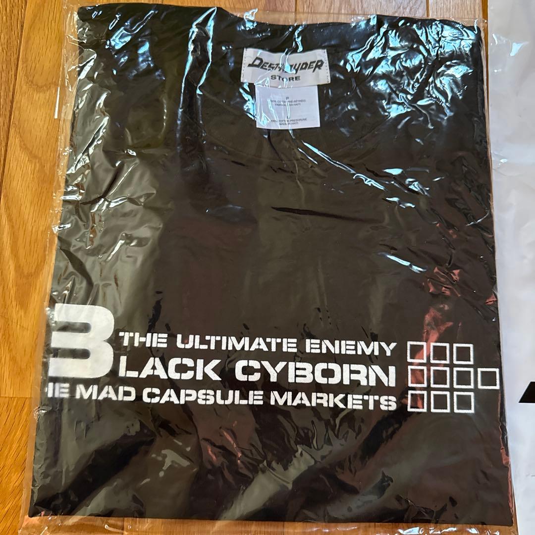 マッドカプセルマーケッツ限定Tシャツ Sブラックサイボーン
