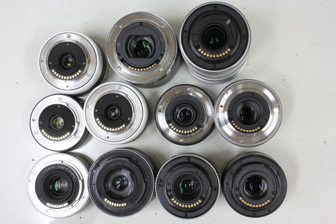 ミラーレス一眼用レンズ 11点 Canon SONY OLYMPUS Nikon
