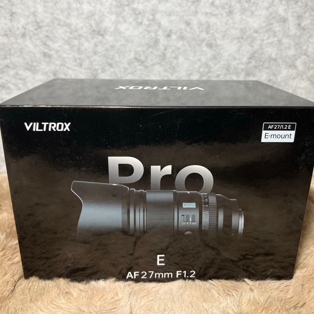 Viltrox AF 27mm F1.2 Pro 中望遠 単焦点レンズ ブラック