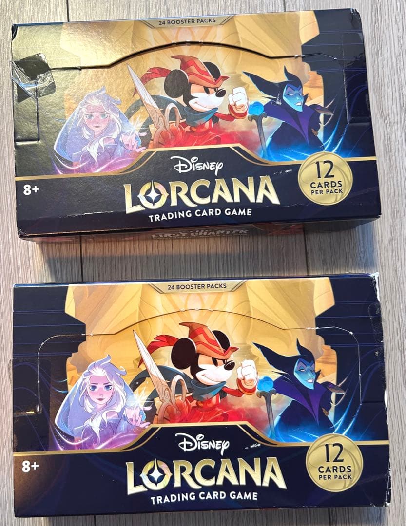 英語版 Lorcana BOX ロルカナ ファーストチャプター ボックス 海外