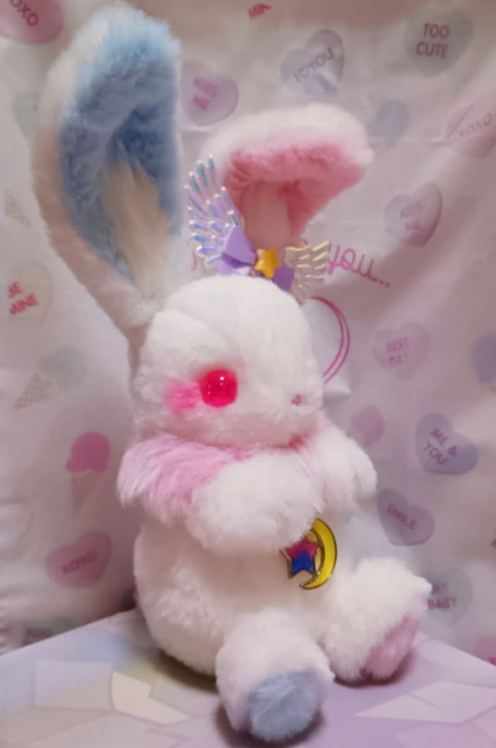 ハンドメイド＊ユメミルBunny ぬいぐるみ　エンジェル