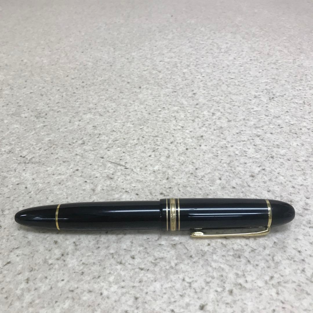 n*0様 D モンブラン マイスターシュテュック 万年筆 18K 750 刻印
