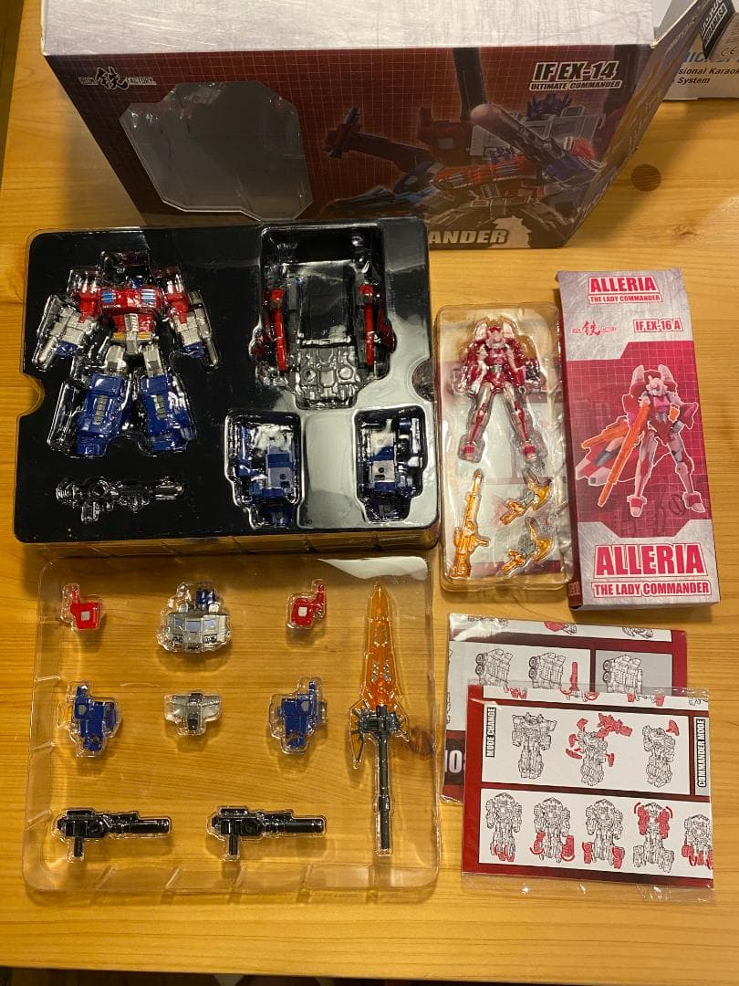 トランスフォーマー非正規：鉄工場 Iron Factory IF EX セット