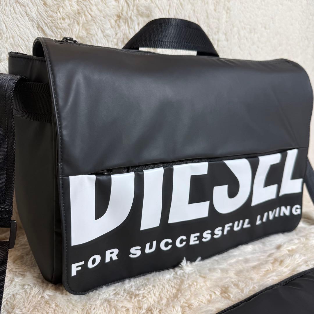 希少 レア DIESEL ディーゼル F-BOLD ビジネスバッグ 2way