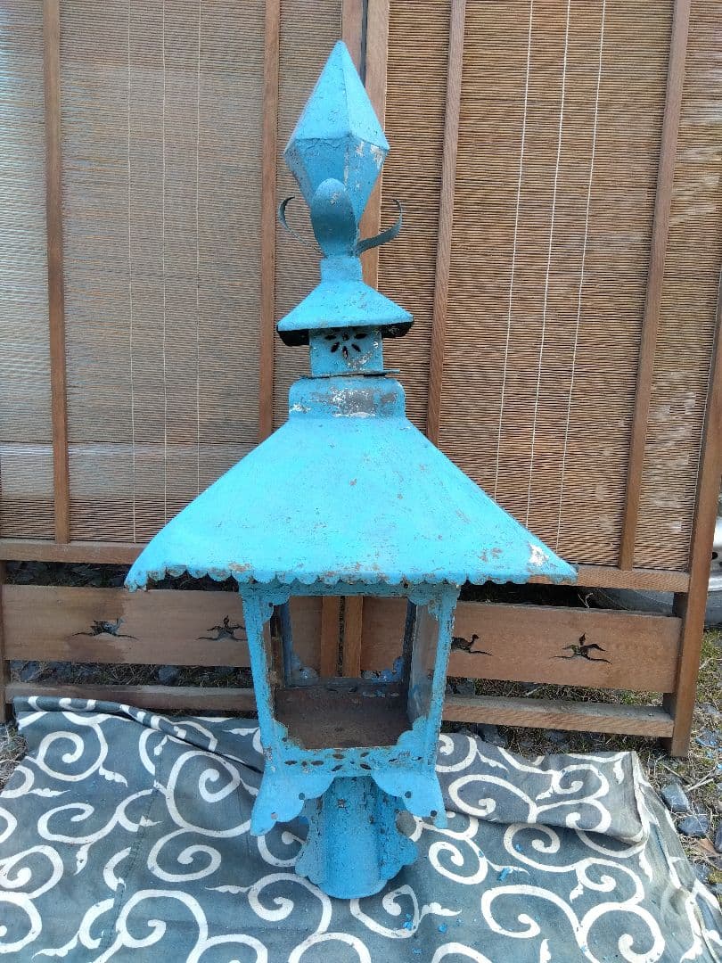 ♪昔のブリキ製の燈籠