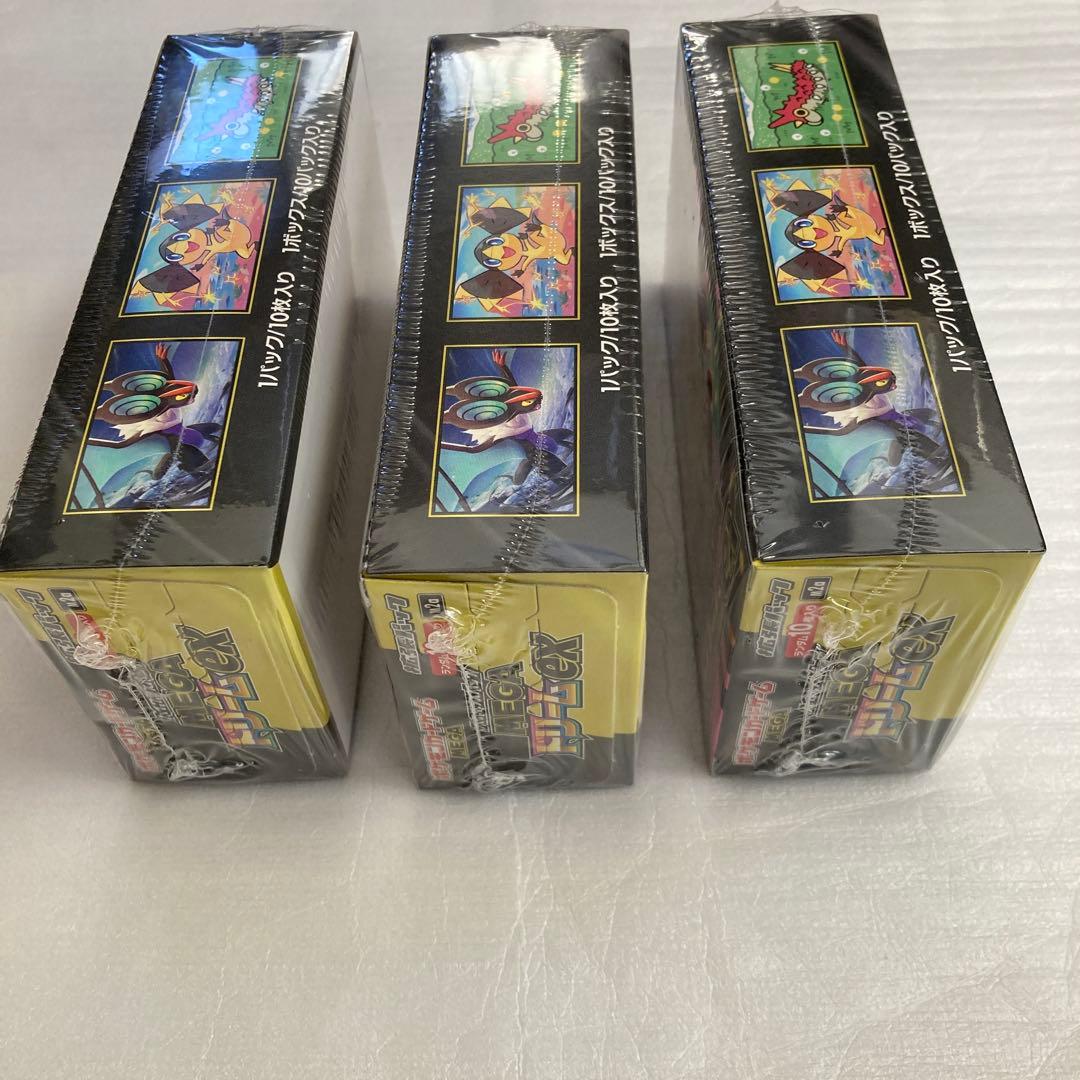 ポケモンMEGAドリームex3BOXシュリンク付き