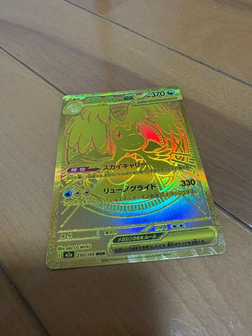 山*本様 メガカイリュー-ex MUR！