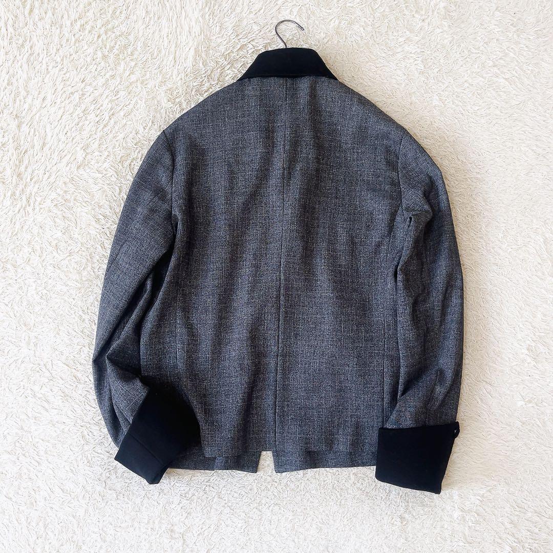 NO ID.BLACK ノーアイディー　ストレッチシングルナポレオンジャケット