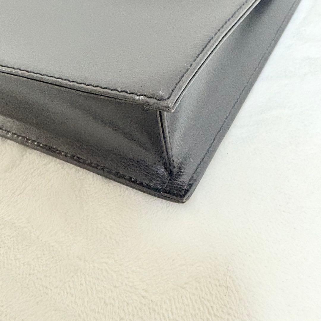 ◆未使用保管品◆ダンヒル ビジネスバッグ 黒 ブリーフケース レザー