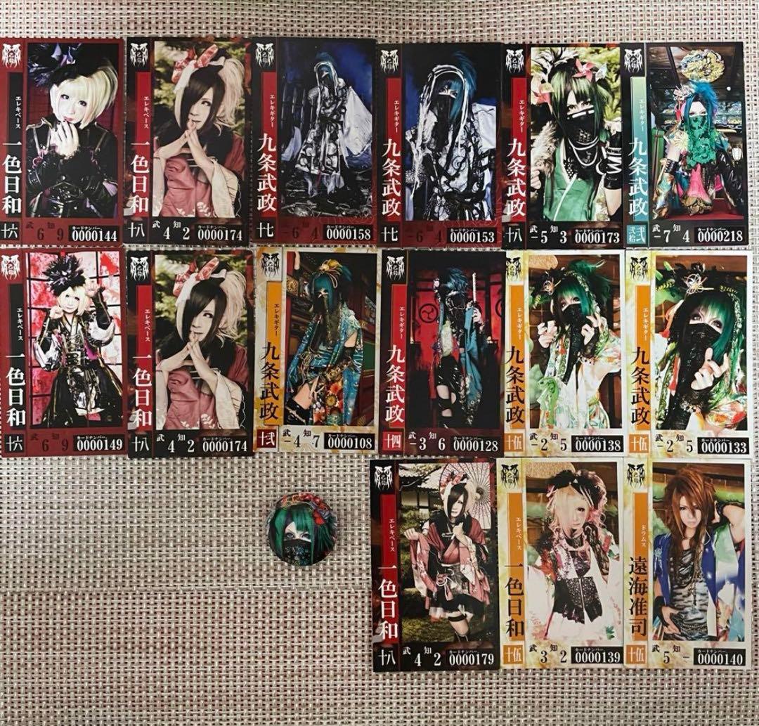 己龍 九条武政 チェキ トレカ