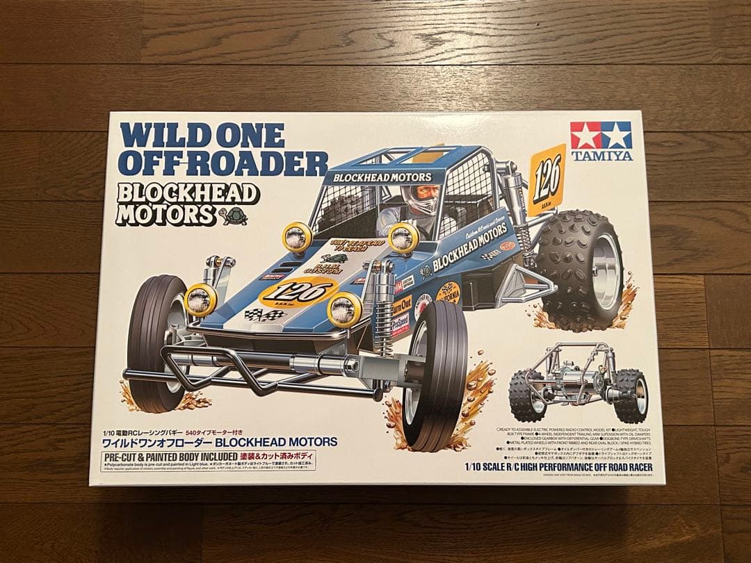 新品★タミヤ/ワイルドワンオフローダー/BLOCKHEAD MOTORS