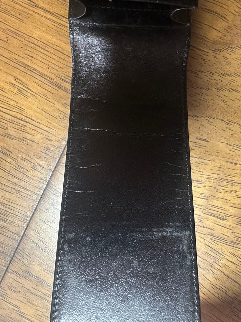 Montblanc モンブラン　黒 レザー 筆箱　ペンケース