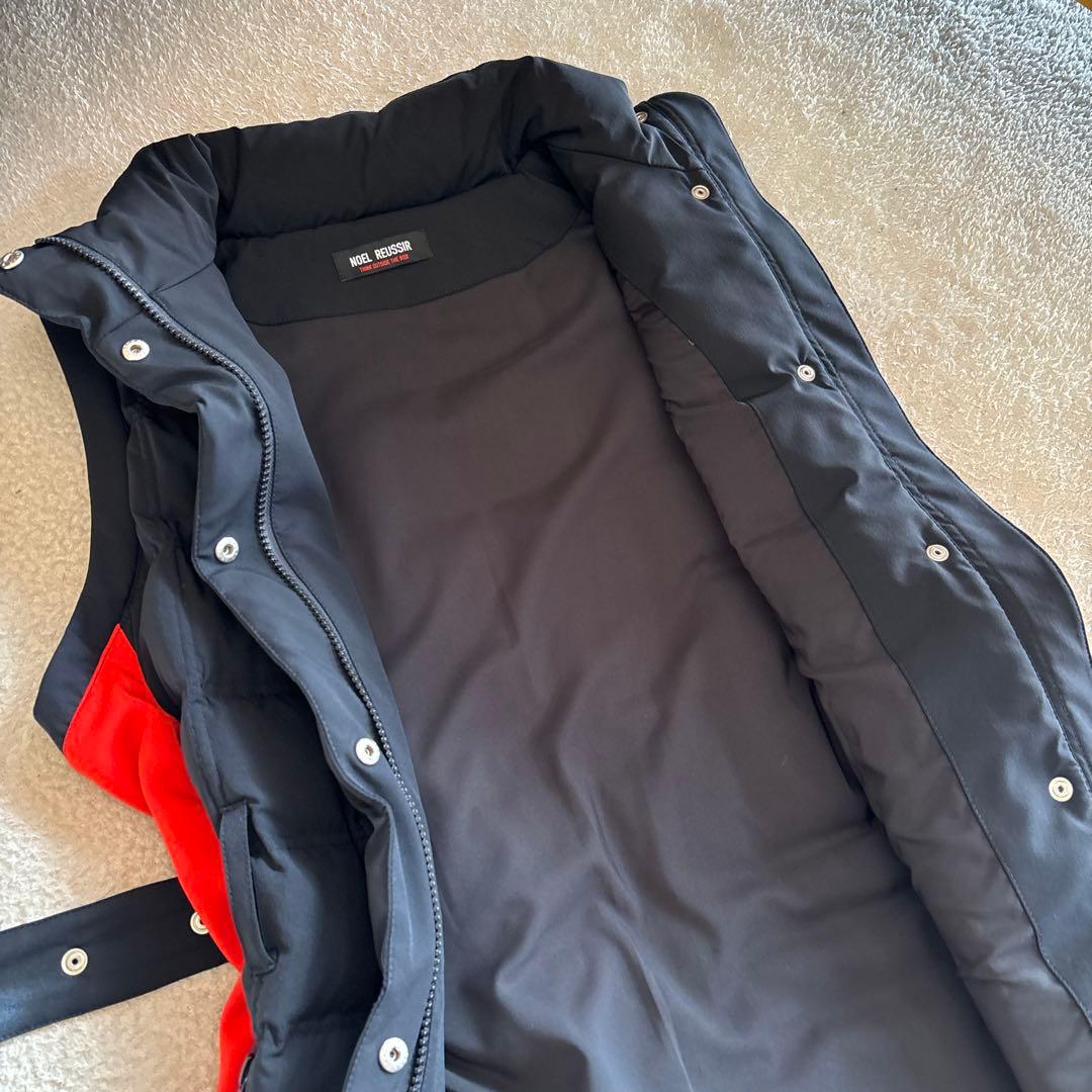 りっちゃん様ノエルレウシール　中綿ダウンフェザー　ワンピース　黒オレンジ　未使用