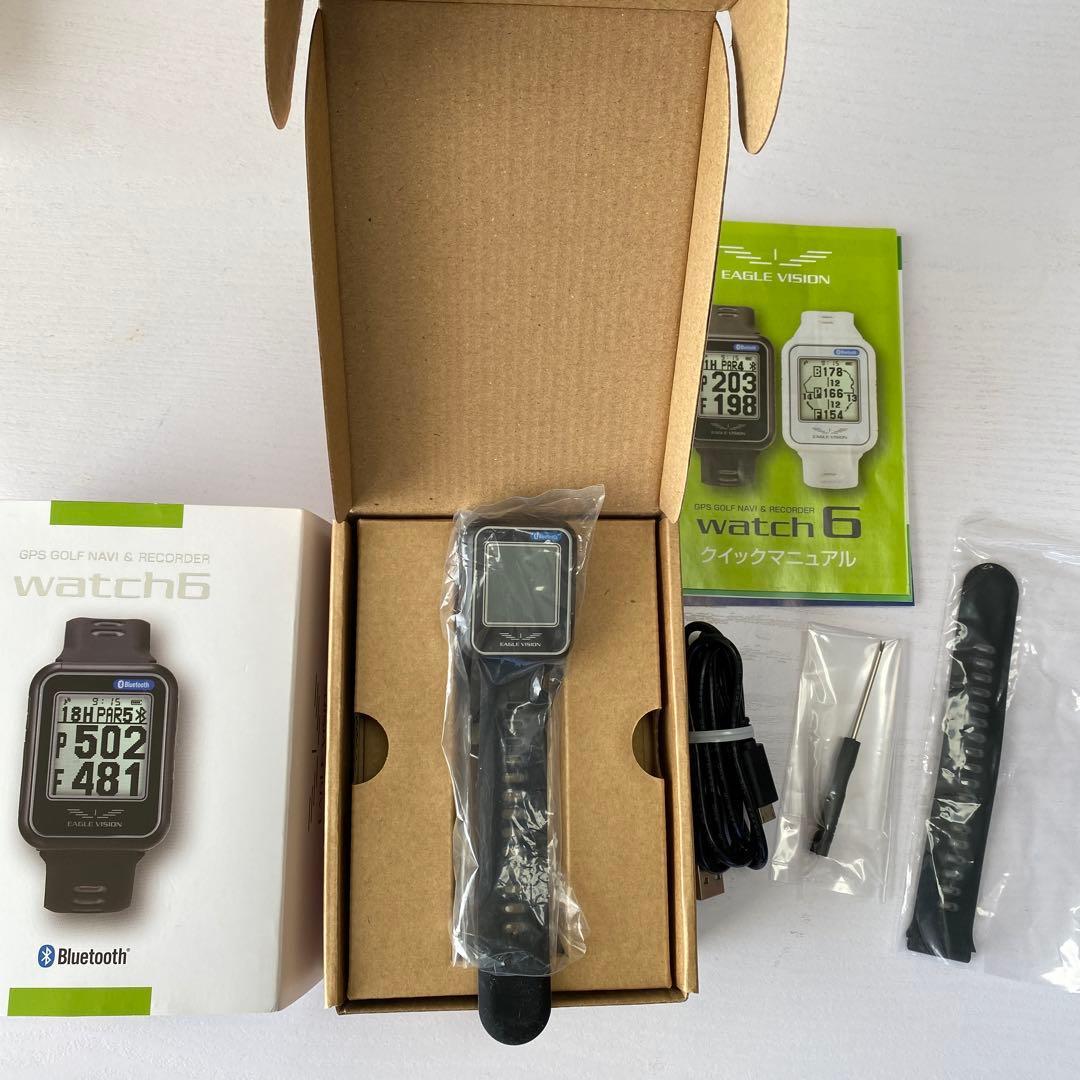 ラウンド用品・アクセサリー EAGLE VISION watch6 GPS GOLFWATCH