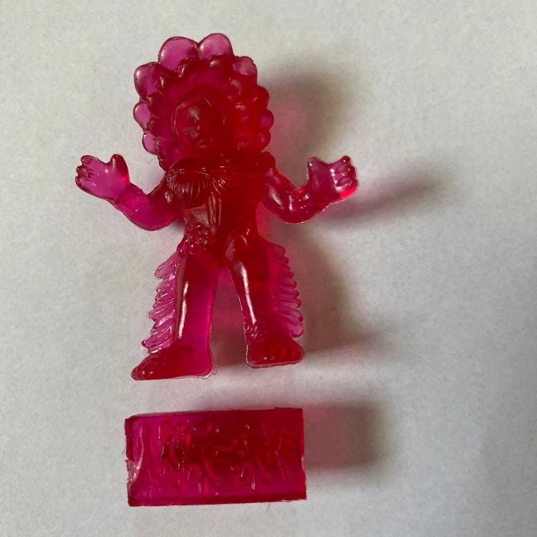 明治　仮面ライダーBLACK 消しゴム アネモネ怪人　クリスタルモデル＆スタンプ