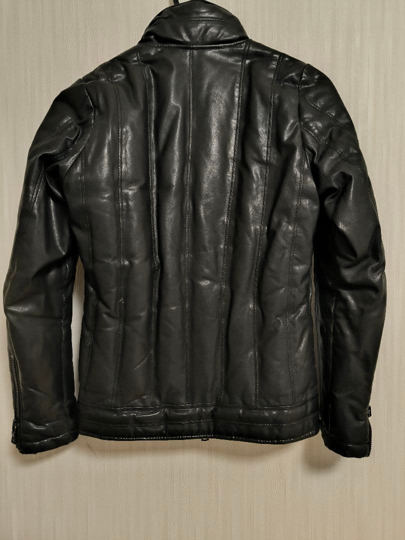 フーガダウンライダースジャケット暖かい