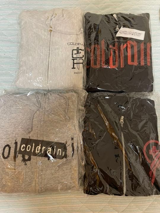 coldrain 受注生産限定パーカー　未開封　未使用
