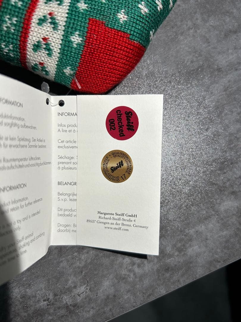 シュタイフ テディベア Steiff ミニ テディベア ぬいぐるみ