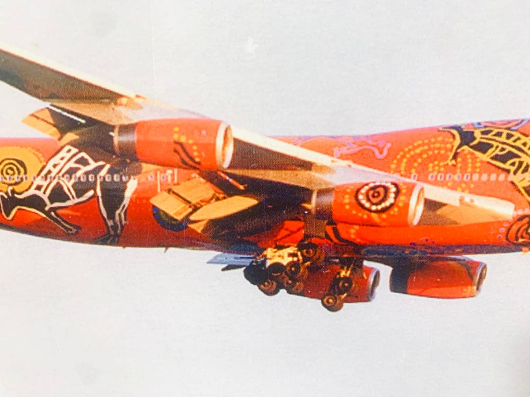 ヒラマヤの雪男‼️ｈｅｌｐａ製／カンタス航空Ｂ７４７－４００／２機セット