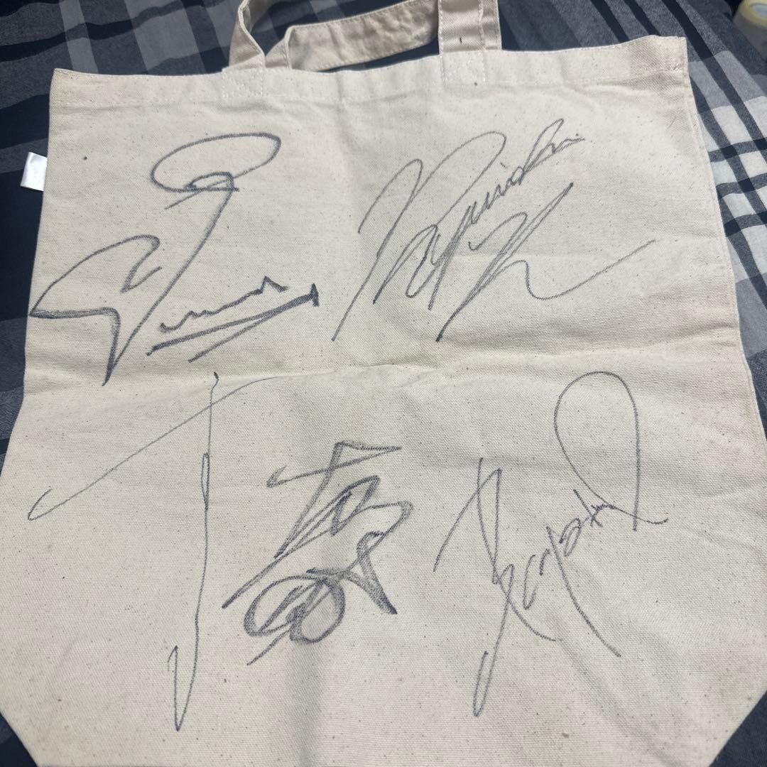 LUNA SEA 直筆サイン入り　エコバッグ　LUNA SEA サイン