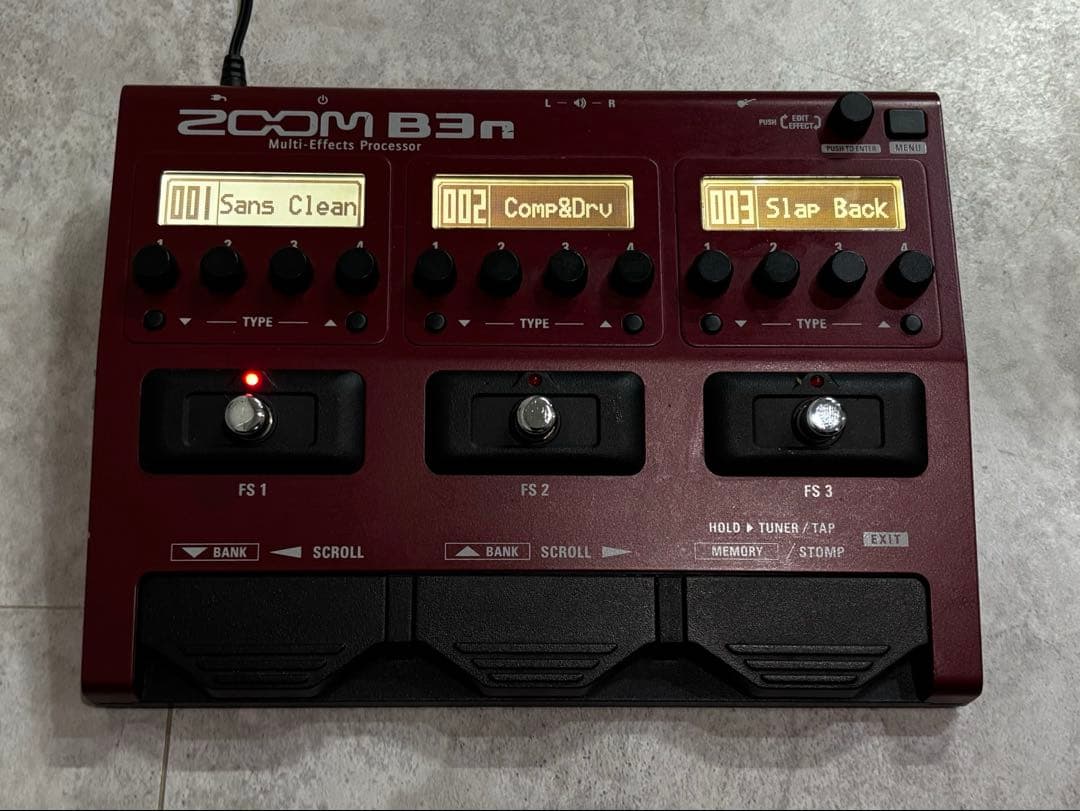 ZOOM B3n ベースエフェクター