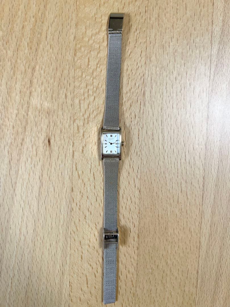 【電池交換済】美品マーガレットハウエル idea スクエア 腕時計