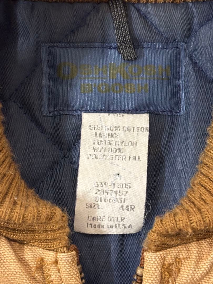 6*e様 OshKosh ワークジャケット ブルゾン　USA製