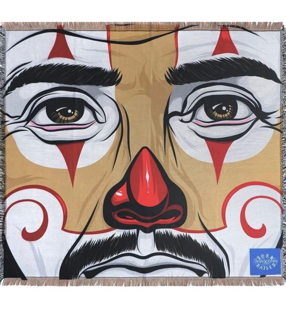 小物 born x raised mr.cartoon picnic blanket