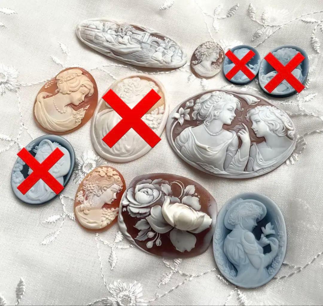 ◆シェルカメオ ヴィーナス ルース ヴィンテージ アート 彫刻美術品 まとめ売り