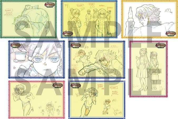 鬼滅の刃 鬼滅の宴 特別編 キメツ学園 原画 ポスカセット