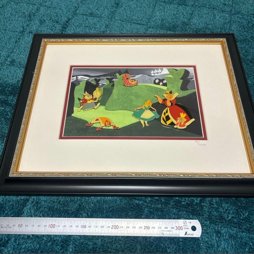 ディズニー　アリス　ふしぎの国のアリス　激レア　シリアルナンバー　ピンバッジ