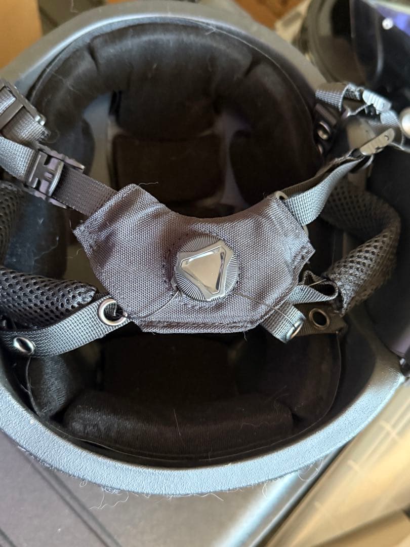 最終価格 NIJ IIIA EXFIL バリスティックヘルメット BK色　中古品