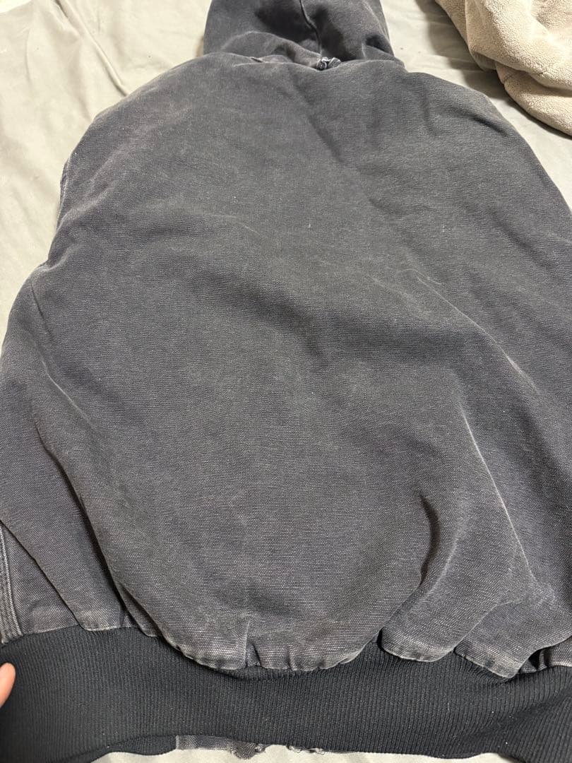 Carhartt ダークグレー フード付きジャケット 90s