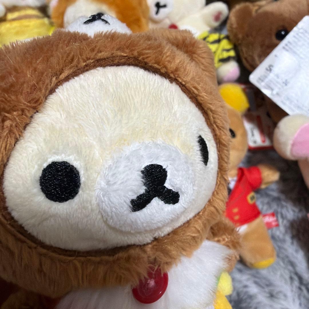 【詰め合わせCM】※汚れアリ※28体 リラックマ ぶらさげぬいぐるみ