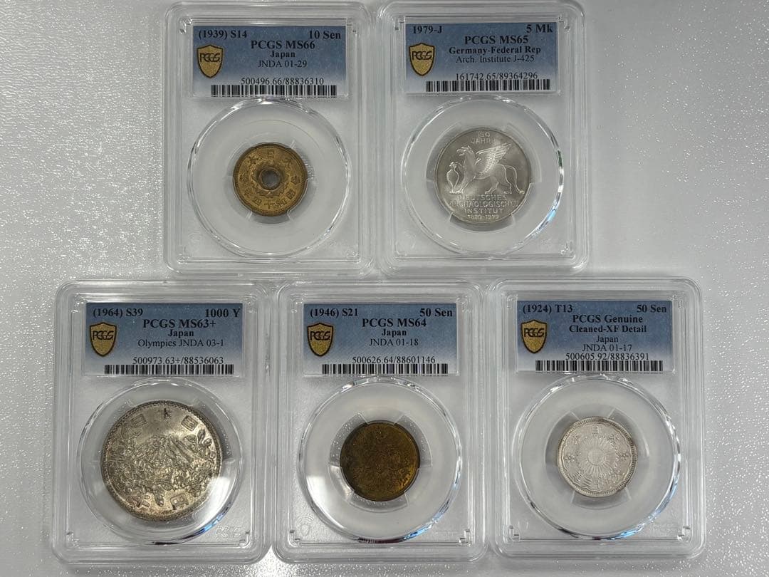 A（VIP価格）PCGS 6枚セット